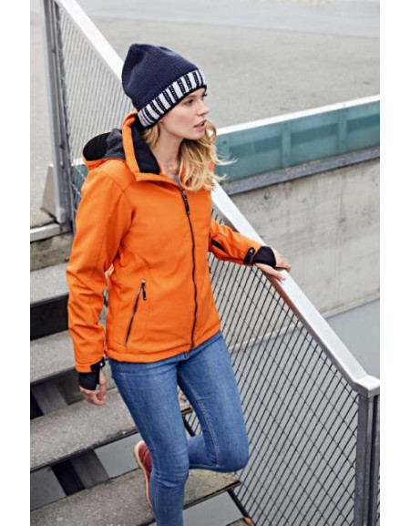 Jachetă softshell sporturi de iarnă 3-straturi pentru femei